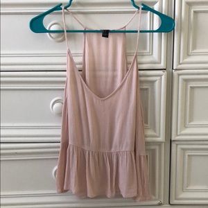 Light pink tank top